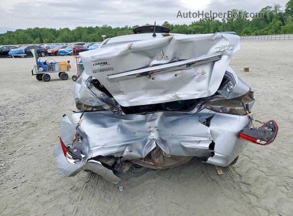 ML32F3FJ5HHF09142 2017 MITSUBISHI MIRAGE Silver Հետևի տեսք