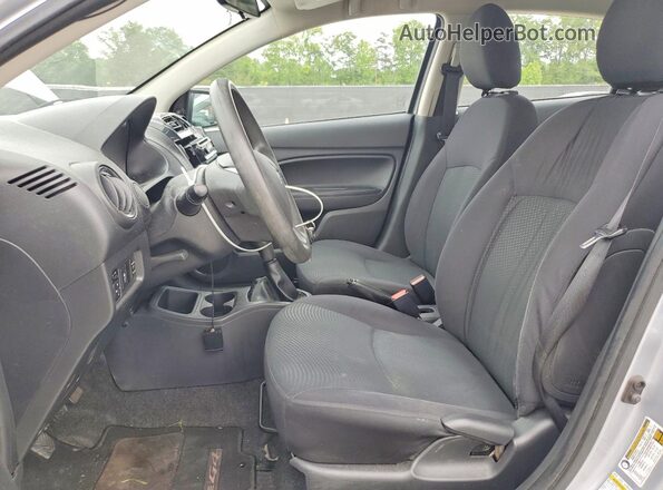 ML32F3FJ5HHF09142 2017 MITSUBISHI MIRAGE Silver Սալոնի դիմացի տեսք