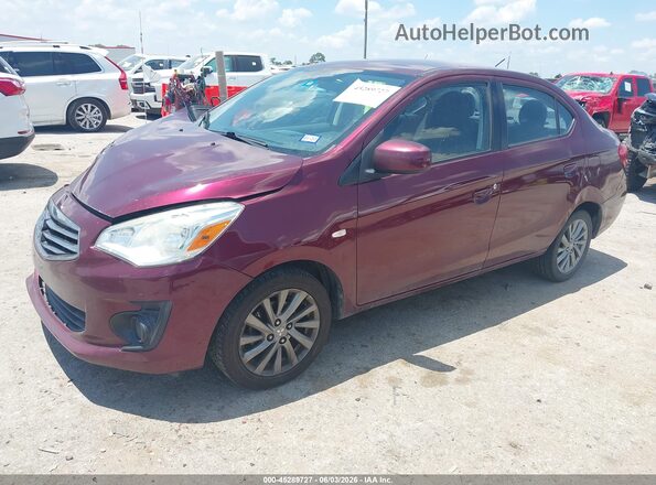 ML32F3FJ5JHF05310 2018 MITSUBISHI MIRAGE G4 Red Front left