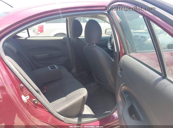 ML32F3FJ5JHF05310 2018 MITSUBISHI MIRAGE G4 Red VIN sticker view