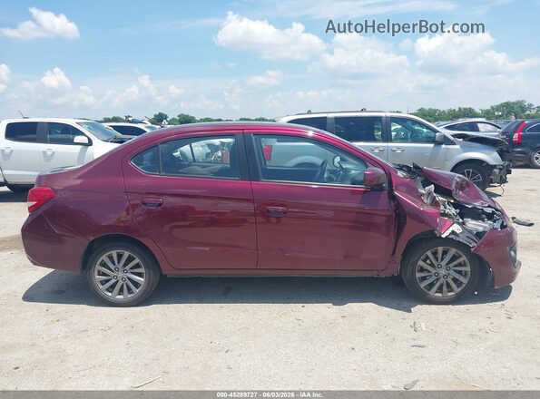 ML32F3FJ5JHF05310 2018 MITSUBISHI MIRAGE G4 Red Rear interior view