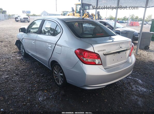 ML32F3FJ5JHF09454 2018 MITSUBISHI MIRAGE G4 Silver Trasero izquierdo