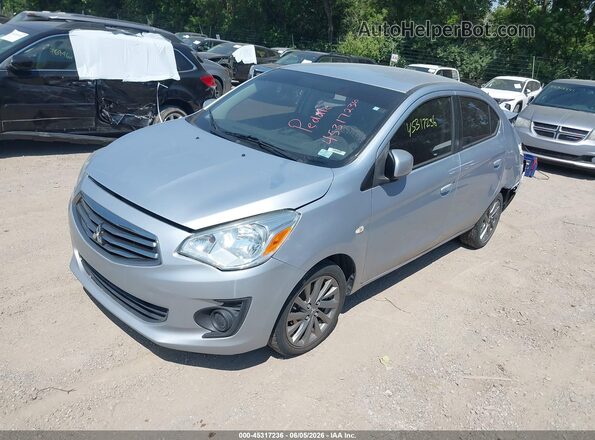 ML32F3FJ5JHF15092 2018 MITSUBISHI MIRAGE G4 Серебряный Передняя левая четверть