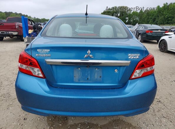 ML32F3FJ5KHF09701 2019 MITSUBISHI MIRAGE Blue Հետևի տեսք