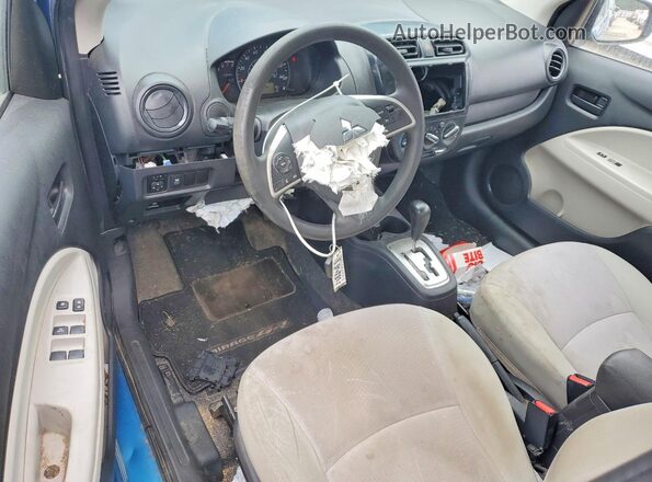 ML32F3FJ5KHF09701 2019 MITSUBISHI MIRAGE Blue Առջևի վահանակի տեսք
