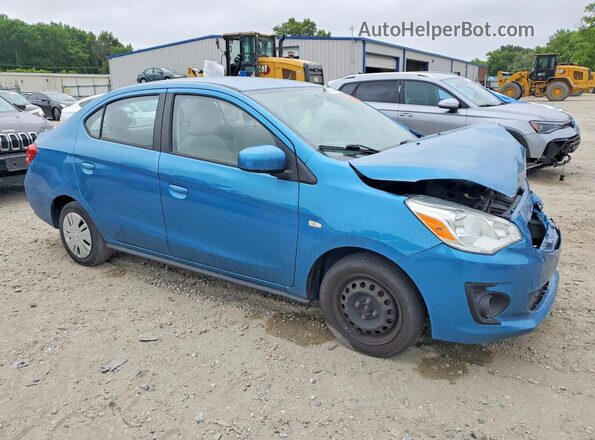 ML32F3FJ5KHF09701 2019 MITSUBISHI MIRAGE Blue Առջևի աջ