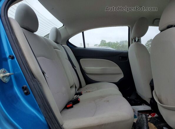 ML32F3FJ5KHF09701 2019 MITSUBISHI MIRAGE Blue Հետևի նստատեղերի տեսք