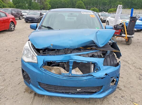 ML32F3FJ5KHF09701 2019 MITSUBISHI MIRAGE Blue Դիմացի տեսք