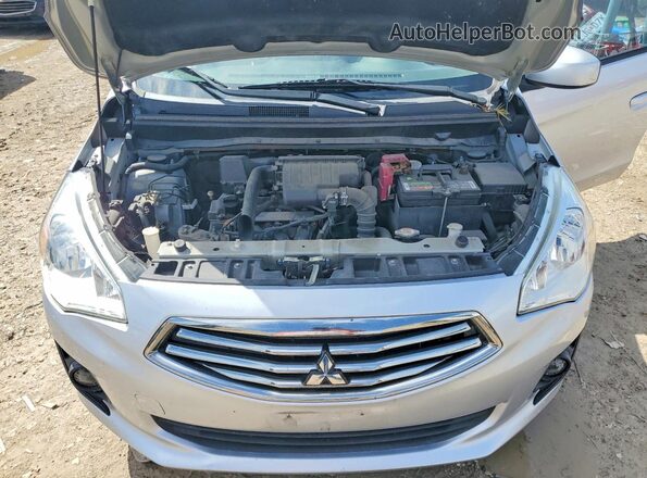 ML32F3FJ5KHF11691 2019 MITSUBISHI MIRAGE Silver Rear interior view