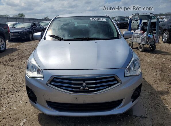 ML32F3FJ5KHF11691 2019 MITSUBISHI MIRAGE Silver Front view