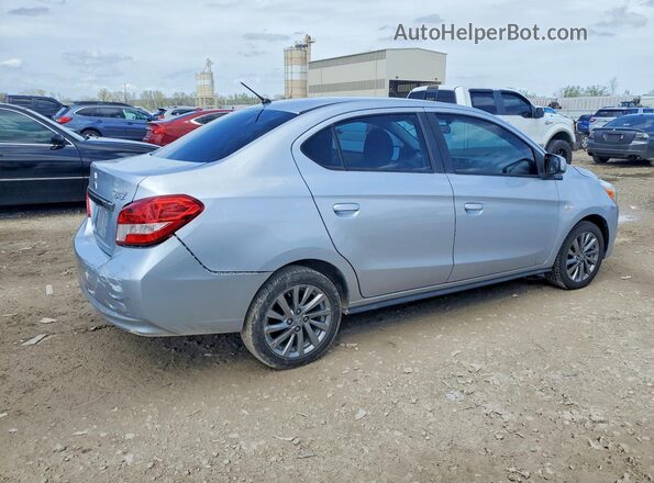ML32F3FJ5KHF11691 2019 MITSUBISHI MIRAGE Silver Rear right