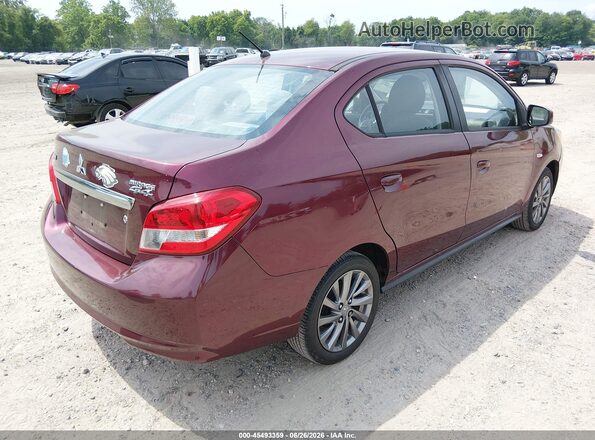 ML32F3FJ5KHF11965 2019 MITSUBISHI MIRAGE G4 Red Rear right