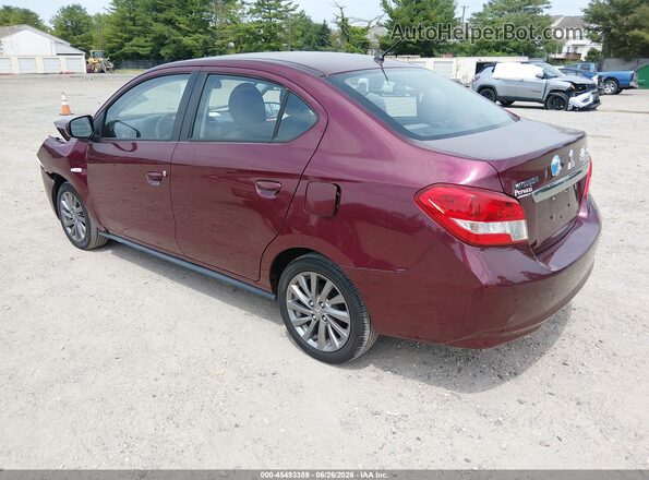 ML32F3FJ5KHF11965 2019 MITSUBISHI MIRAGE G4 Red Rear left