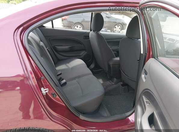 ML32F3FJ5KHF11965 2019 MITSUBISHI MIRAGE G4 Red VIN sticker view