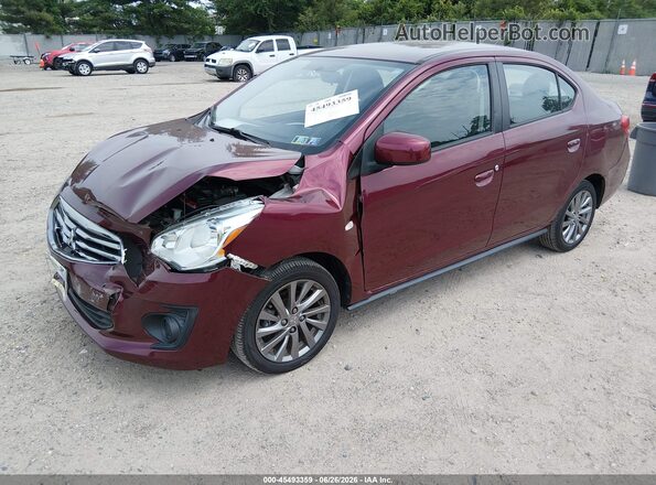 ML32F3FJ5KHF11965 2019 MITSUBISHI MIRAGE G4 Red Front left