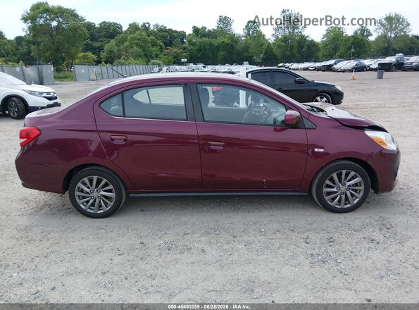 ML32F3FJ5KHF11965 2019 MITSUBISHI MIRAGE G4 Red Rear interior view