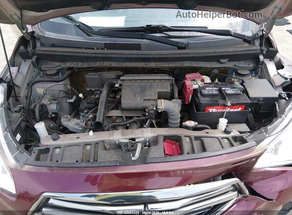 ML32F3FJ5KHF11965 2019 MITSUBISHI MIRAGE G4 Red Rear view