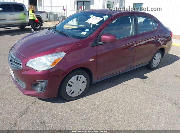ML32F3FJ5KHF16339 2019 MITSUBISHI MIRAGE G4 Фиолетовый Передняя левая четверть