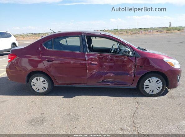 ML32F3FJ5KHF16339 2019 MITSUBISHI MIRAGE G4 Фиолетовый Вид задней части салона