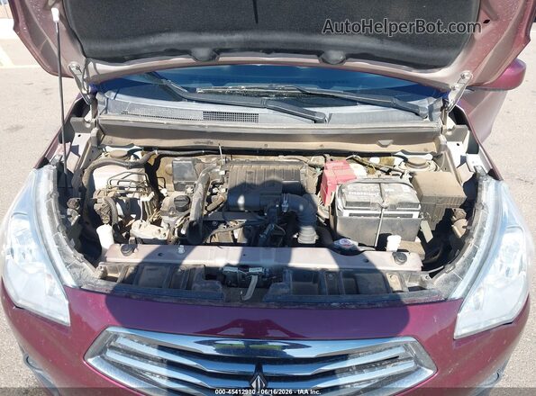 ML32F3FJ5KHF16339 2019 MITSUBISHI MIRAGE G4 Фиолетовый Вид сзади