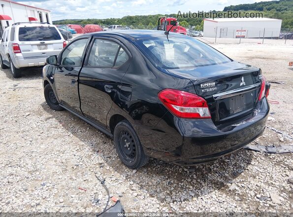 ML32F3FJ5LHF11353 2020 MITSUBISHI MIRAGE G4 Черный Задняя левая четверть