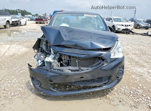 ML32F3FJ5LHF11742 2020 MITSUBISHI MIRAGE Black Widok z przodu