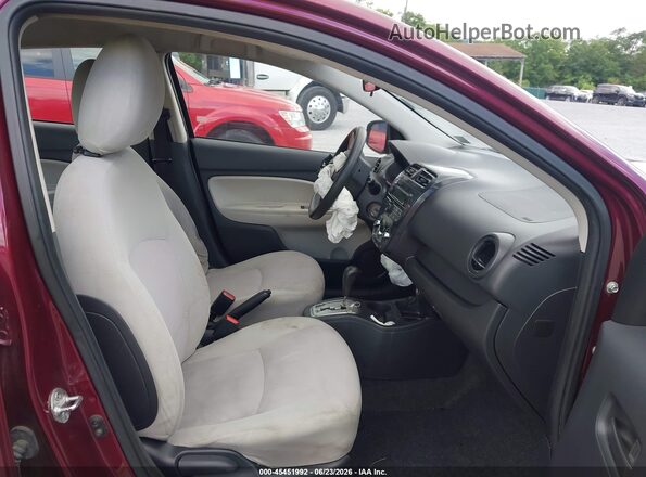 ML32F3FJ6HHF11921 2017 MITSUBISHI MIRAGE G4 Красный Вид салона спереди