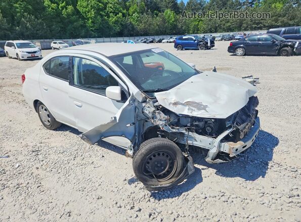 ML32F3FJ6JHF15506 2018 MITSUBISHI MIRAGE White წინა მარჯვენა