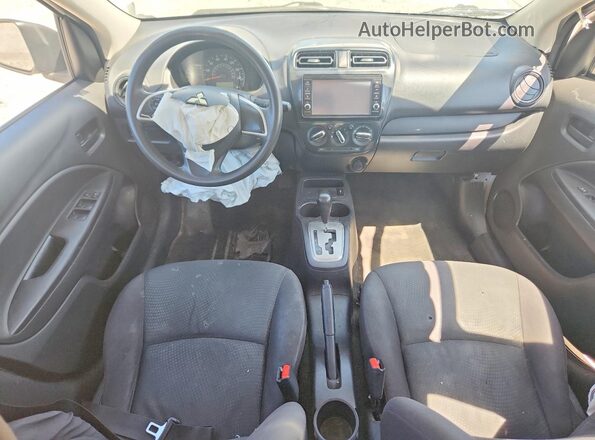 ML32F3FJ6JHF15506 2018 MITSUBISHI MIRAGE White წინა პანელის ხედი