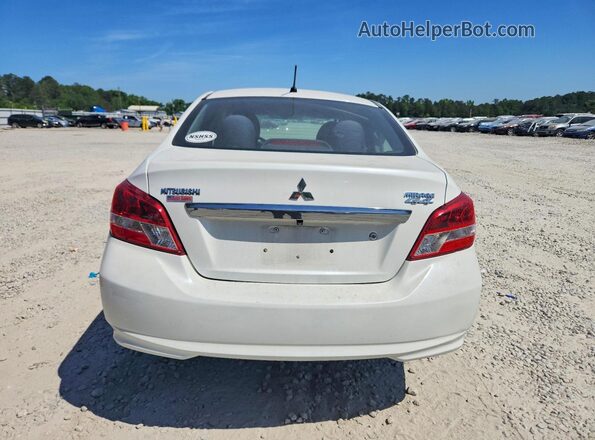 ML32F3FJ6JHF15506 2018 MITSUBISHI MIRAGE White უკანა ხედი
