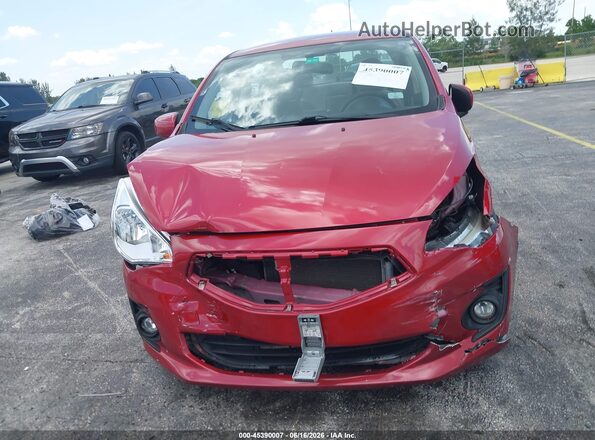ML32F3FJ6KHF06662 2019 MITSUBISHI MIRAGE G4 Красный Вид спереди
