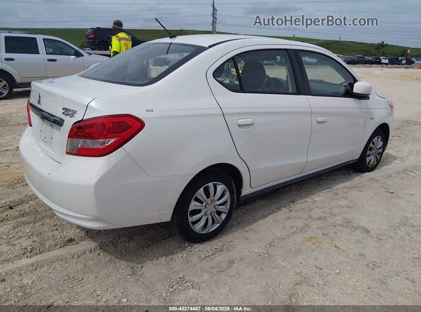 ML32F3FJ6KHF15099 2019 MITSUBISHI MIRAGE G4 Белый Задняя правая четверть