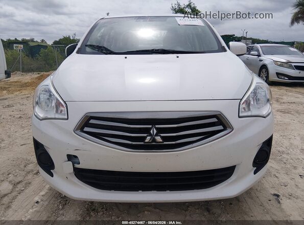 ML32F3FJ6KHF15099 2019 MITSUBISHI MIRAGE G4 Белый Вид спереди