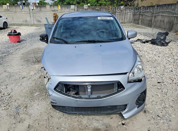 ML32F3FJ6LHF05786 2020 MITSUBISHI MIRAGE Silver Вид спереду
