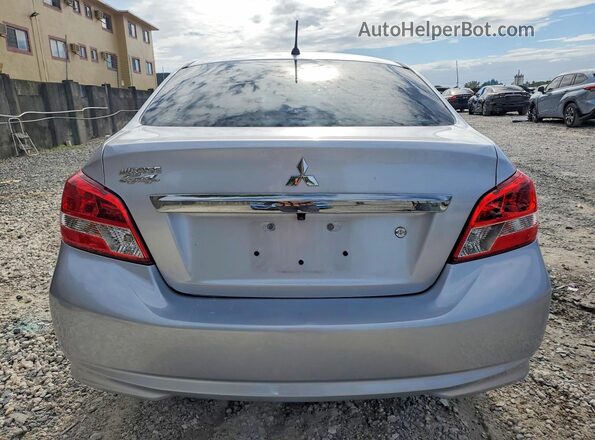 ML32F3FJ6LHF05786 2020 MITSUBISHI MIRAGE Silver Вид ззаду