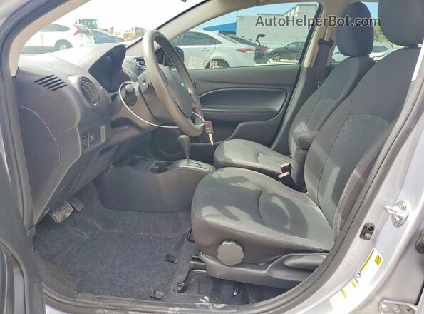 ML32F3FJ6LHF05786 2020 MITSUBISHI MIRAGE Silver Вид салону спереду