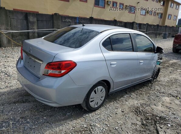 ML32F3FJ6LHF05786 2020 MITSUBISHI MIRAGE Silver Задня права чверть