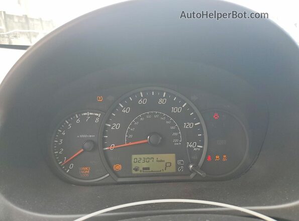 ML32F3FJ6LHF05786 2020 MITSUBISHI MIRAGE Silver Вид щитка приладів