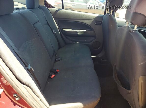 ML32F3FJ7HH000280 2017 MITSUBISHI MIRAGE Purple უკანა სავარძლების ხედი