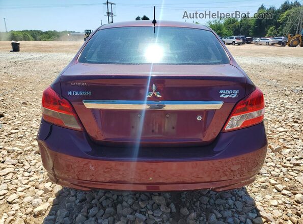 ML32F3FJ7HH000280 2017 MITSUBISHI MIRAGE Purple უკანა ხედი