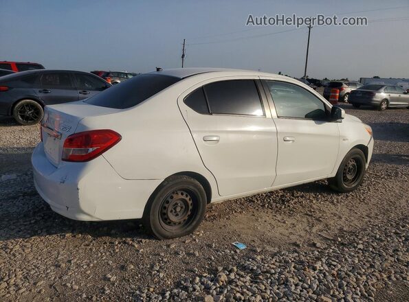 ML32F3FJ7HH000523 2017 MITSUBISHI MIRAGE White Tył prawy