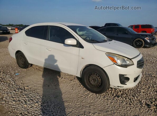 ML32F3FJ7HH000523 2017 MITSUBISHI MIRAGE White Przód prawy