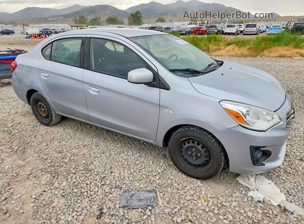 ML32F3FJ7JHF06913 2018 MITSUBISHI MIRAGE Silver 