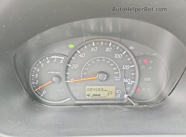 ML32F3FJ7KHF09313 2019 MITSUBISHI MIRAGE Purple ხელსაწყოთა პანელის ხედი