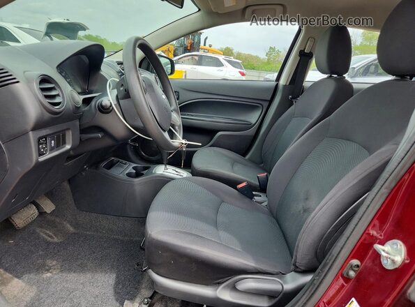 ML32F3FJ7KHF09313 2019 MITSUBISHI MIRAGE Purple წინა სალონის ხედი