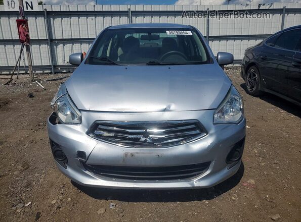 ML32F3FJ7KHF09554 2019 MITSUBISHI MIRAGE Silver Вид спереду
