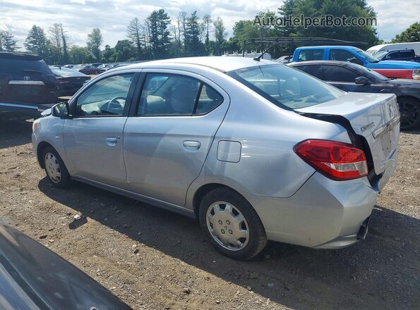 ML32F3FJ7KHF09554 2019 MITSUBISHI MIRAGE Silver Задня ліва чверть