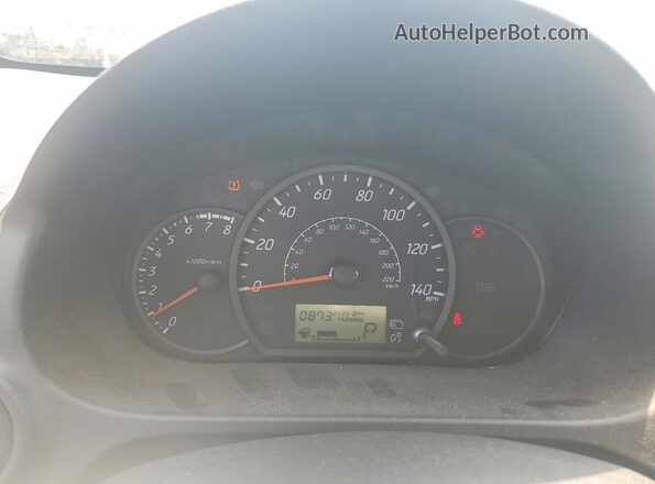 ML32F3FJ7KHF09554 2019 MITSUBISHI MIRAGE Silver Вид щитка приладів