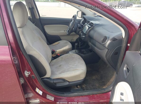 ML32F3FJ7KHF15239 2019 MITSUBISHI MIRAGE G4 Burgundy 