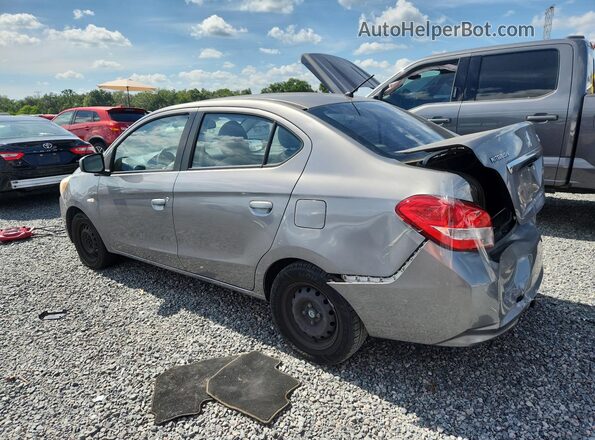 ML32F3FJ8HHF06574 2017 MITSUBISHI MIRAGE Gray უკანა მარცხენა